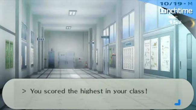 If you do well in your midterm and finals exams in Persona 3 Portable, it'll lead to more popularity at school.