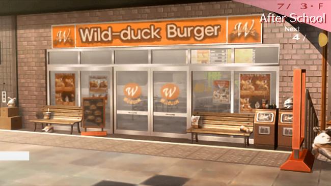 The Wild Duck Burger isn't just a good meal - it's a great way to boost your Courage in Persona 3 Portable.