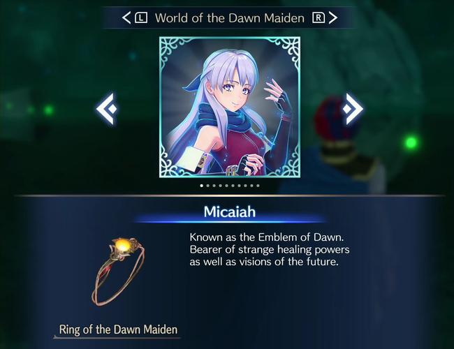 The Emblem of Dawn is Micaiah, who also happens to be the most healing and support-focused Emblem in the game.