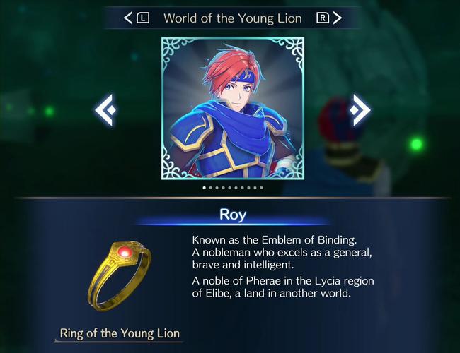 Roy's our boy - and he represents The Binding Blade by giving you a huge buff to damage output.