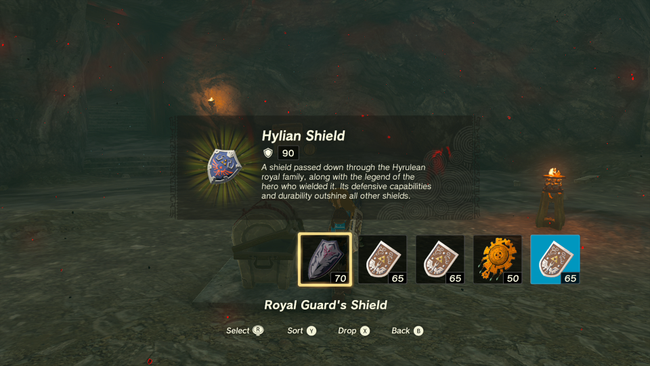The Hylian Shield is an iconic piece of Zelda Gear - and it returns in Tears of the Kingdom - though it's well hidden.