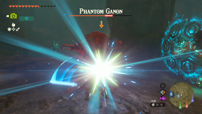 Once the Demon Hand enemies are dispelled, Phantom Ganon appears.