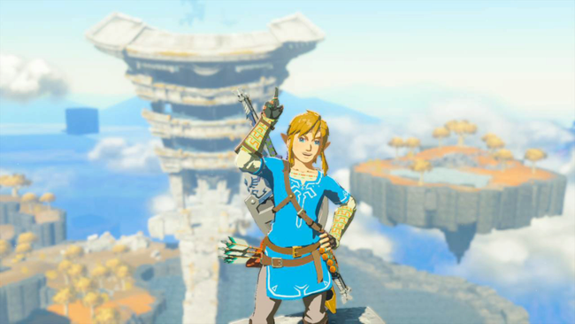 If you want to party like it's 2017, it is possible to obtain a fresh set of Link's Champion's outfit from BOTW - known in this game as the Tunic of Memories.