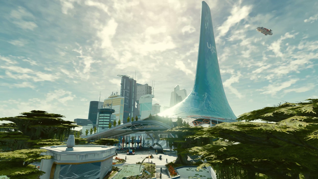 Not every planet is a barren wasteland; scattered across the galaxy are gorgeous, expansive city hubs.