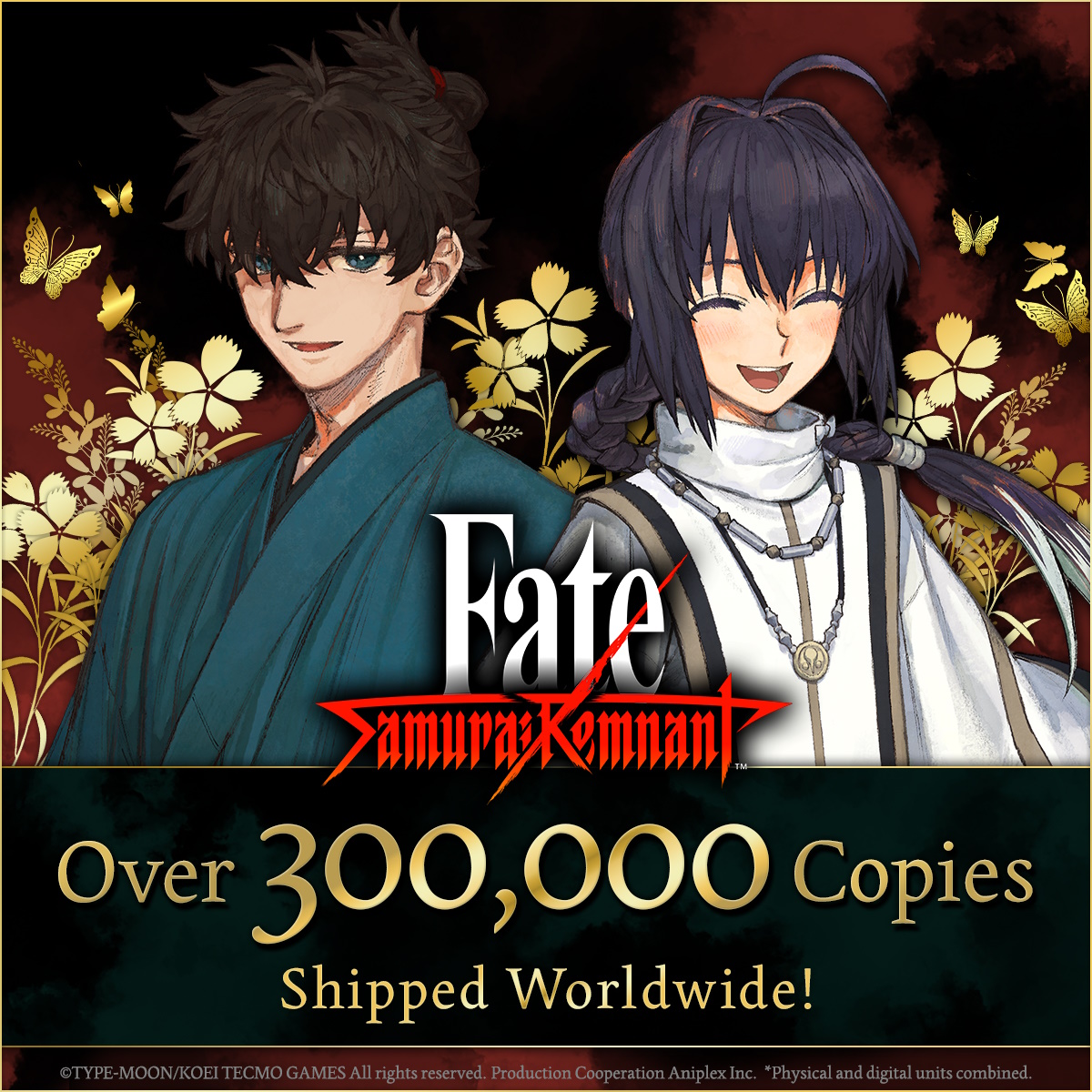 Fate/Samurai Remnant surpasses 300,000 units worldwide in first 