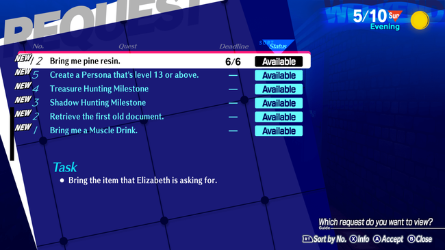 Here we have a list of every Elizabeth Request in Persona 3 Reload, plus their dates, deadlines, rewards, and solutions - making your life very easy indeed.