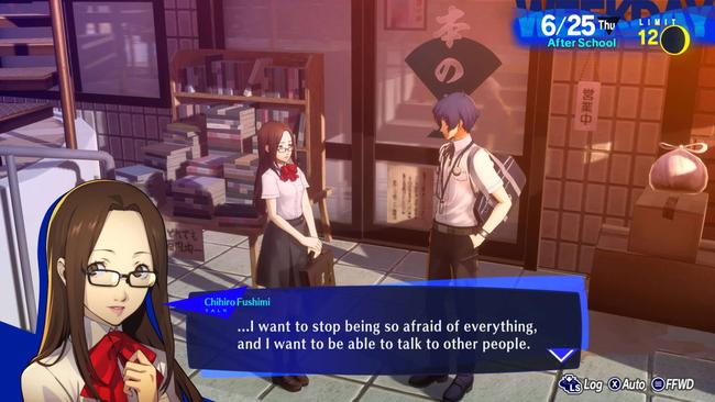 In Persona 3 Reload, the Chihiro social link is your Justice Arcana representative - and also a romanceable character. Here's all dialogue choices - and how to start that love story, if you want.