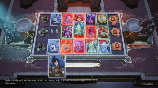 Unlock Yuffie's card with this Card Carnival Collection Challenge puzzle answer.