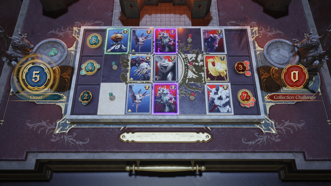 Vincent's card for Queen's Blood in FF7 Rebirth is unlocked with this Card Carnival Puzzle Solution.