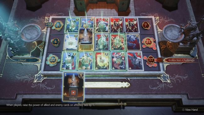 Cait Sith's card requires using some major buffs in this Card Carnival Challenge.
