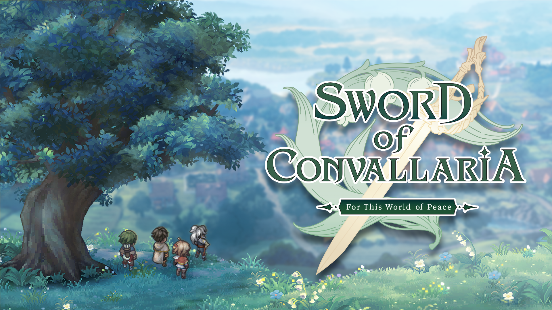 Бесплатная тактическая ролевая игра в пиксельной графике Sword of Convallaria выйдет 31 июля для мобильных устройств и ПК.