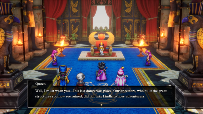 Dragon Quest III HD-2D Remake screenshots show new storyline episodes and world locations.