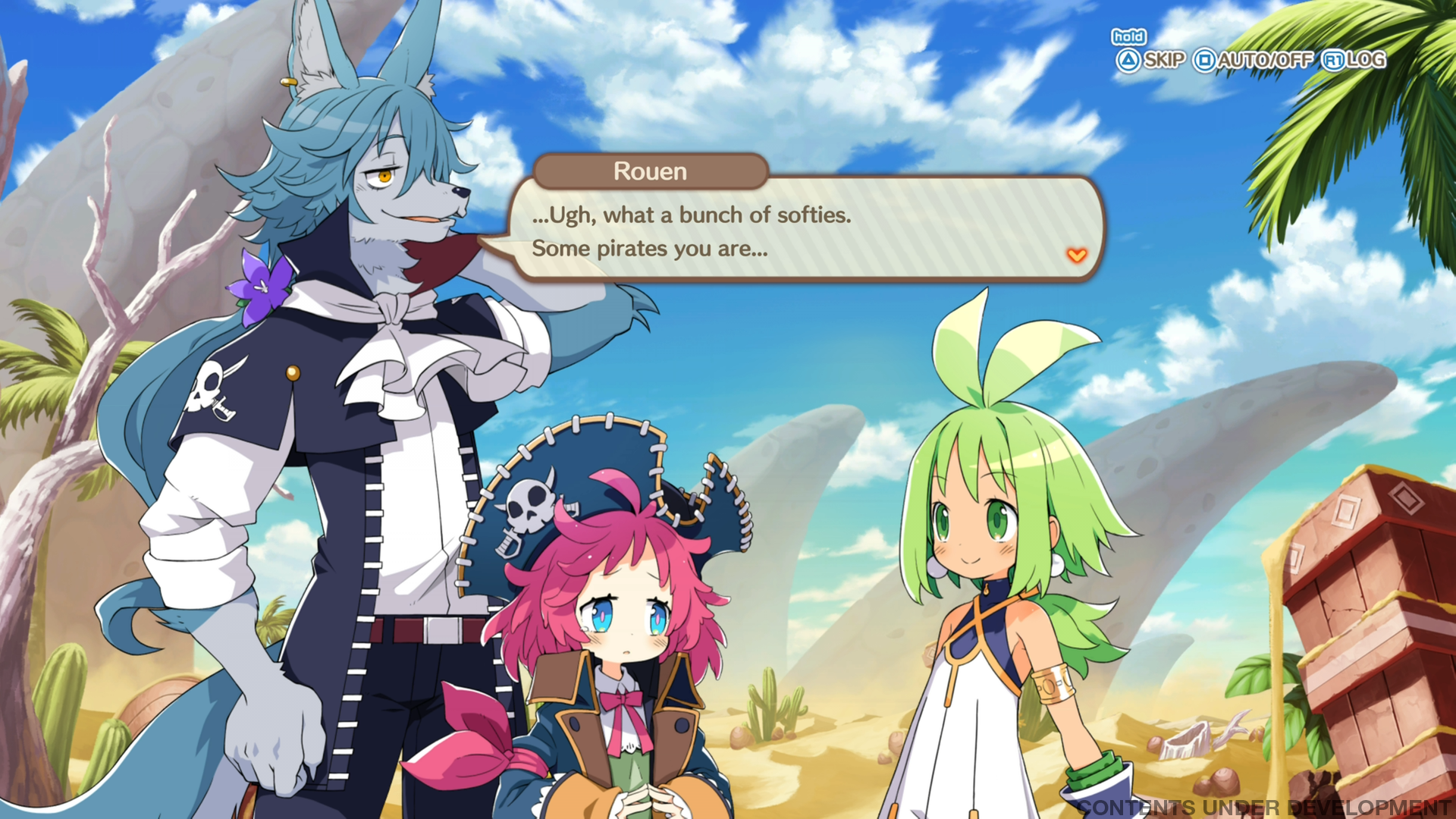 New screenshots for Phantom Brave: The Lost Hero detail new characters Rouen, Henna, Urumi, & Mayfair, alongside protection, O.B., and equipment mechanics