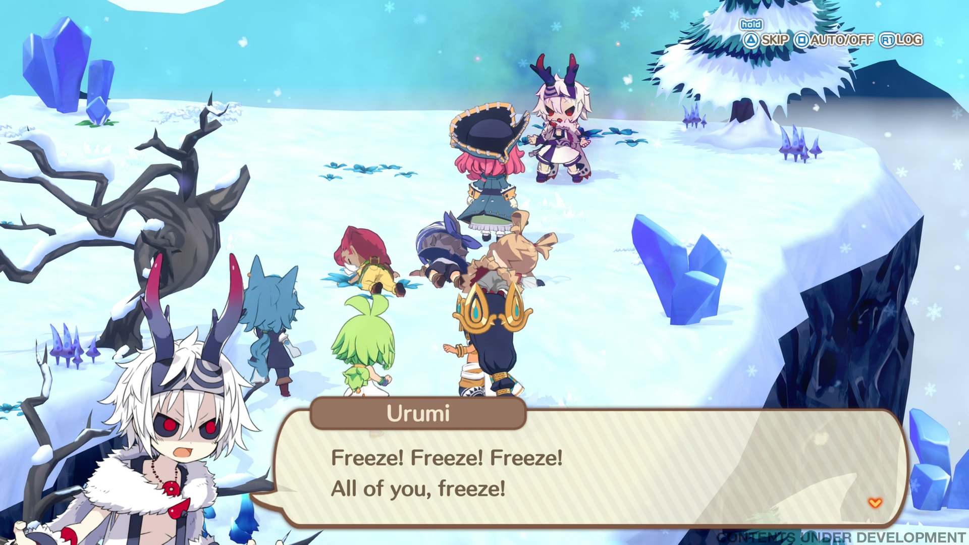 New screenshots for Phantom Brave: The Lost Hero detail new characters Rouen, Henna, Urumi, & Mayfair, alongside protection, O.B., and equipment mechanics