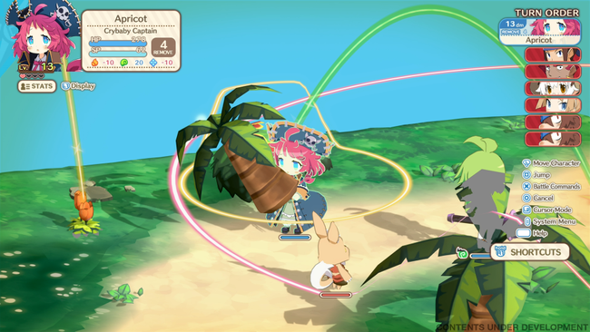 New screenshots for Phantom Brave: The Lost Hero detail new characters Rouen, Henna, Urumi, & Mayfair, alongside protection, O.B., and equipment mechanics