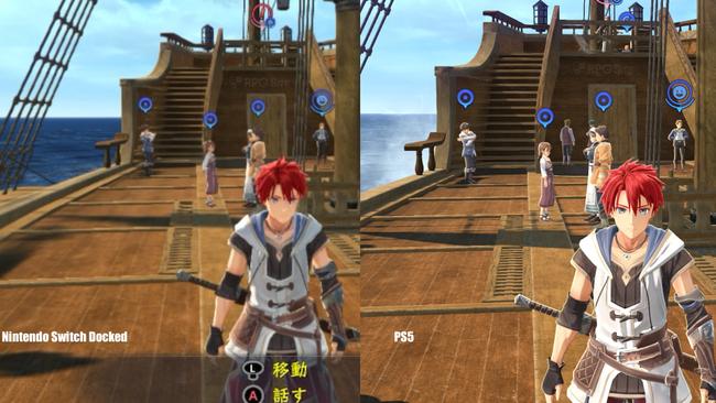 Ys X: Nordics Switch vs PS5 and PS4 Pro compared across visuals and performance