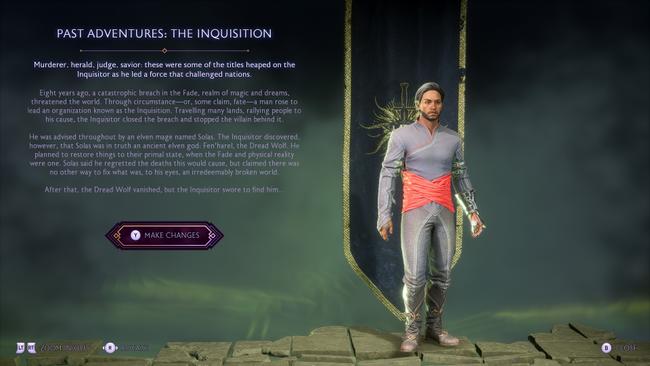 Cómo importar opciones de Dragon Age: Inquisition en Dragon Age: The Veilguard