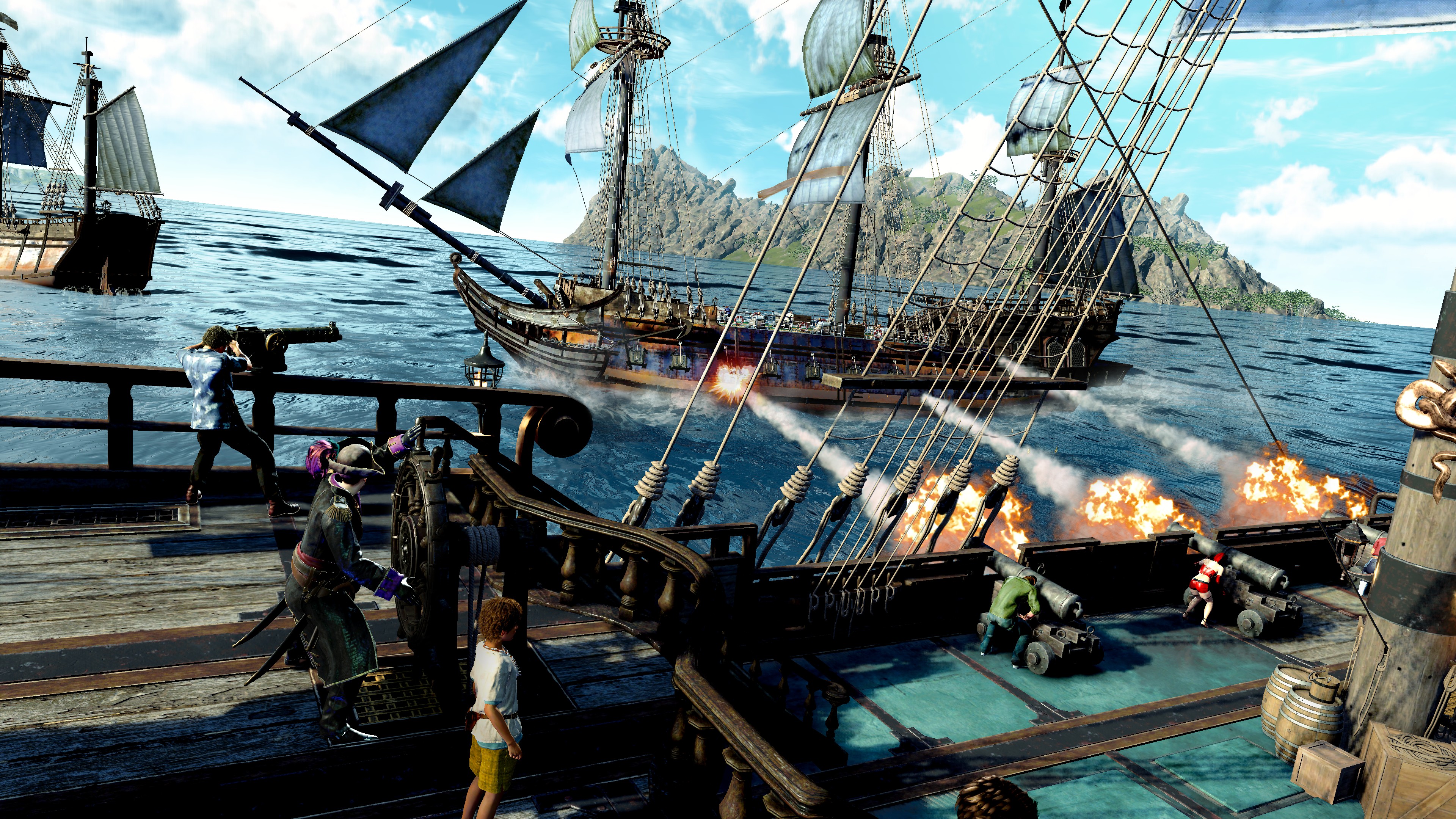 New screenshots for Like a Dragon: Pirate Yakuza in Hawaii detail battle styles, dark instruments, and naval combat