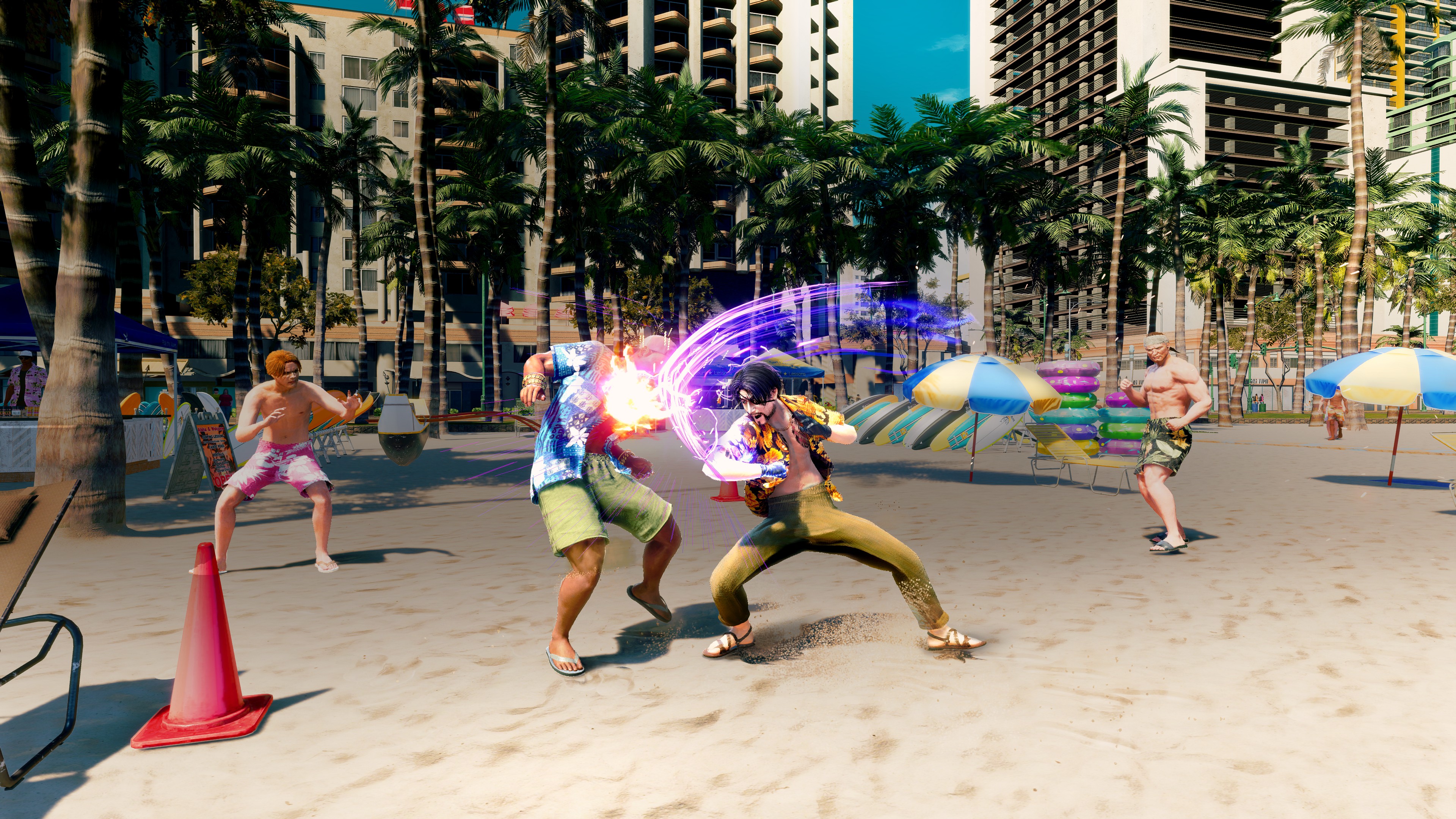 New screenshots for Like a Dragon: Pirate Yakuza in Hawaii detail battle styles, dark instruments, and naval combat