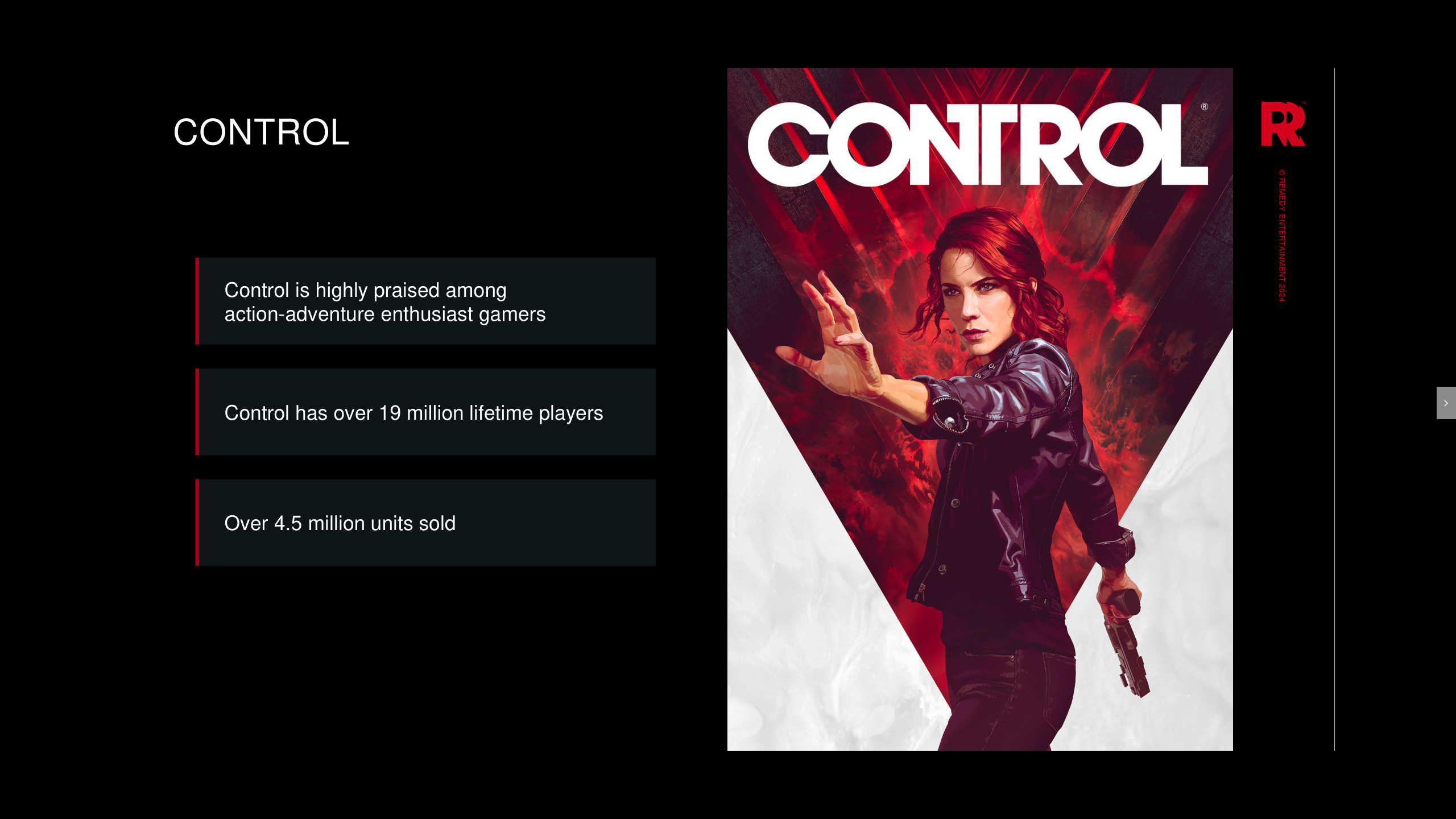 Remedy Entertainment plans for Control 2 to be an action RPG