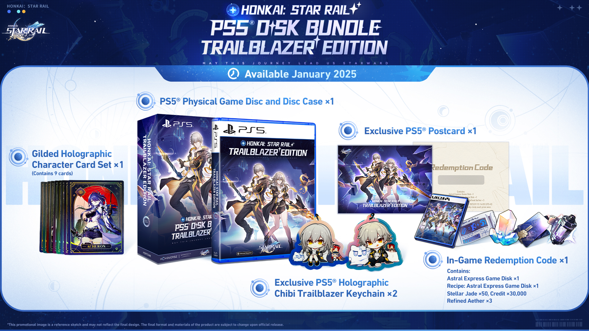 Cognosphere Honkai Star Rail Trailblazer Edition Playstation 5