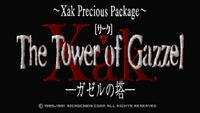Xak Precious Package: The Tower of Gazzel boxart