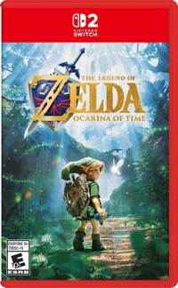 The Legend of Zelda: Ocarina of Time boxart