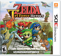 The Legend of Zelda: Tri Force Heroes boxart