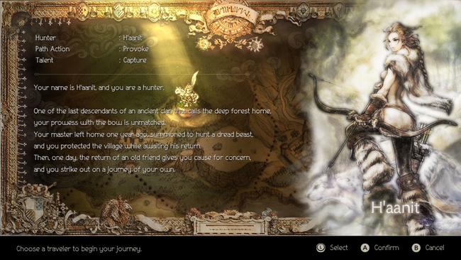 If you've played before or are experienced with this type of JRPG, H'aanit is a great contender for the Octopath Traveler best starting character.