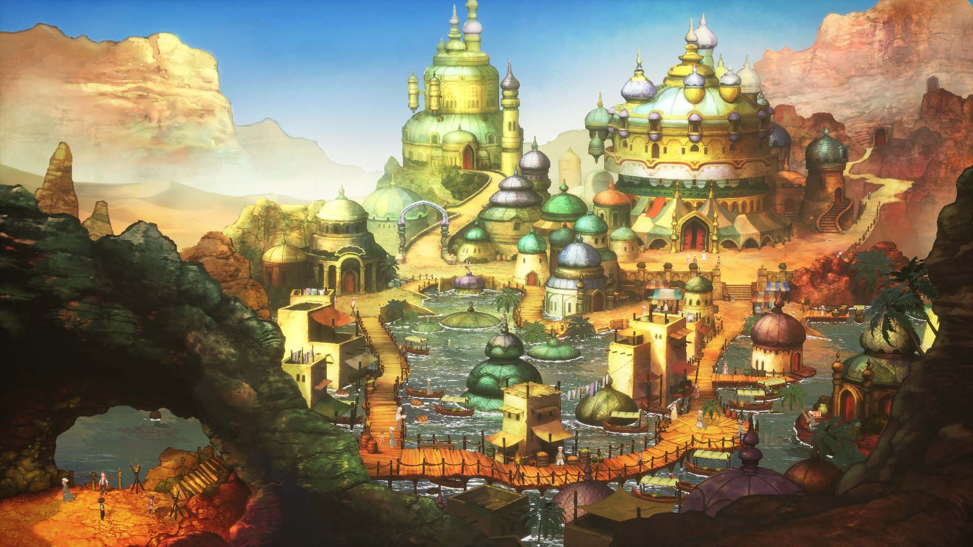 Bravely Default II Screenshots Introduce World Locations New Bravely Default II Screenshots Introduce World Locations New